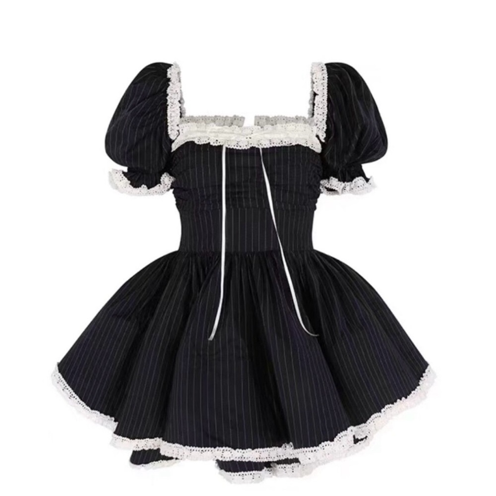 Selkie The Pinstripe Bonny Mini Dress